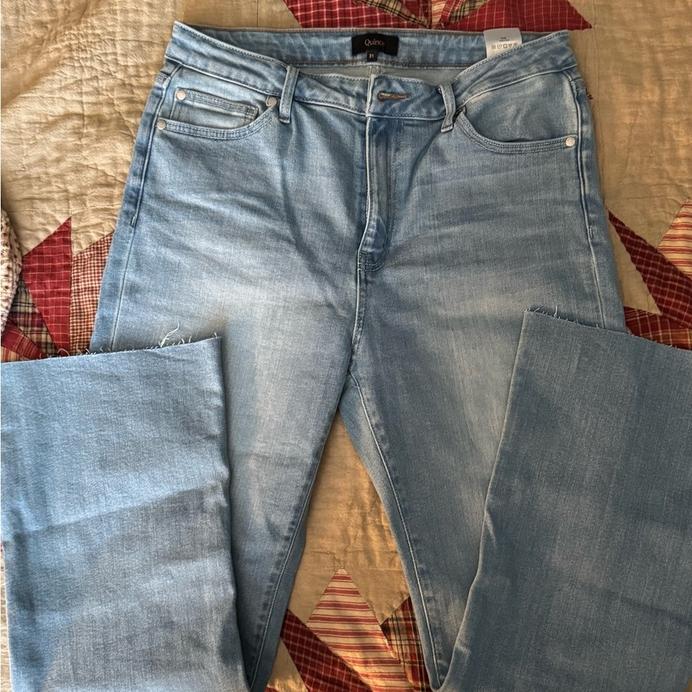 Quince Bella Stretch Straight Jeans